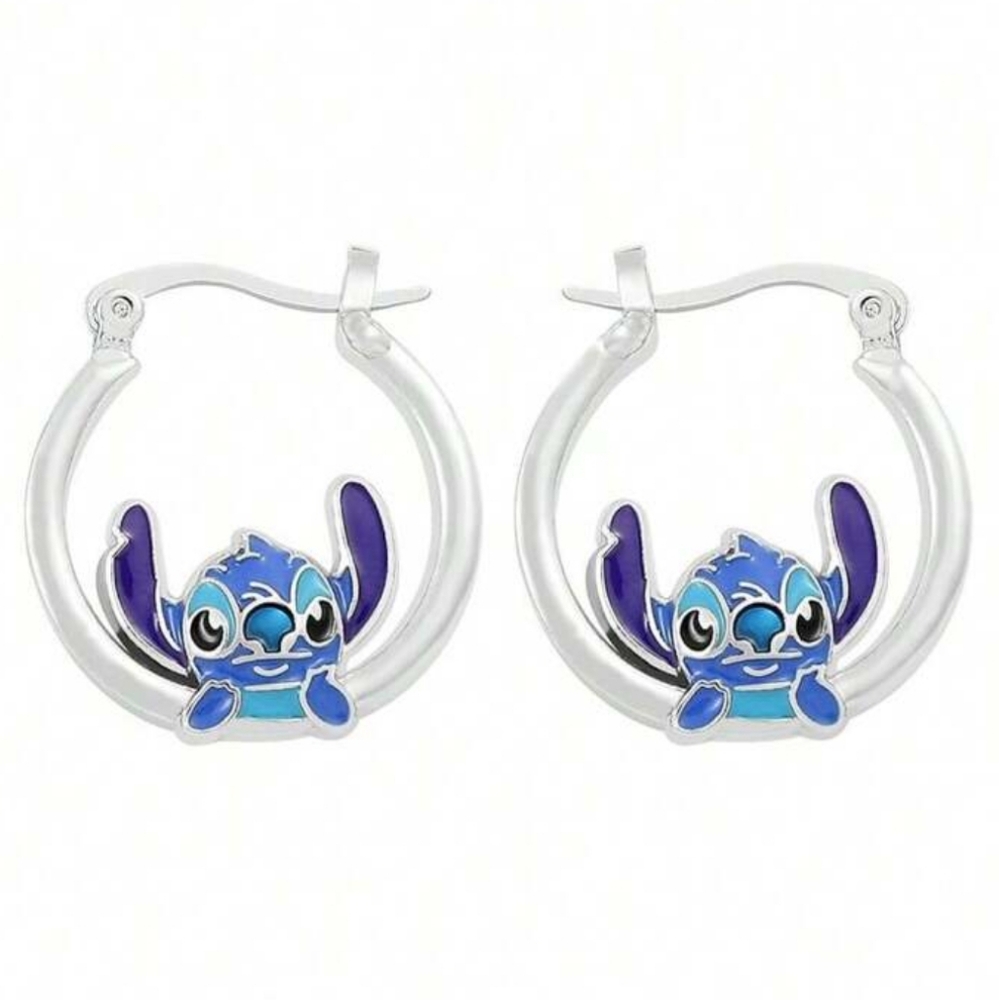 Stitch Hoop Earrings